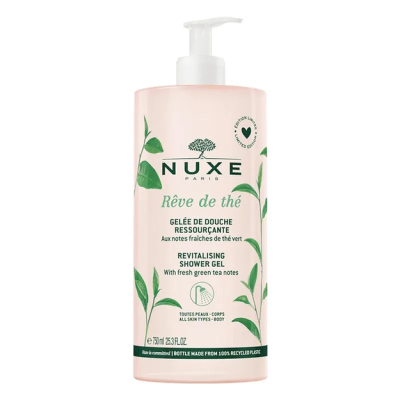 GELÉE Corps Rêve de Thé de Douche Ressourçante Nuxe 750 Ml