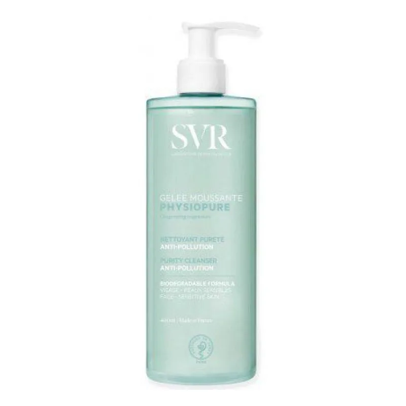 GELÉE Moussante Physiopure Nettoyant Pureté SVR 400ml