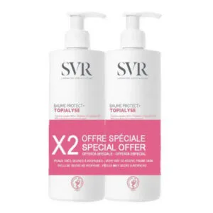 CRÈME NOURRISSANTE Peau Sèche SVR Topialyse Lot de 2x400ml