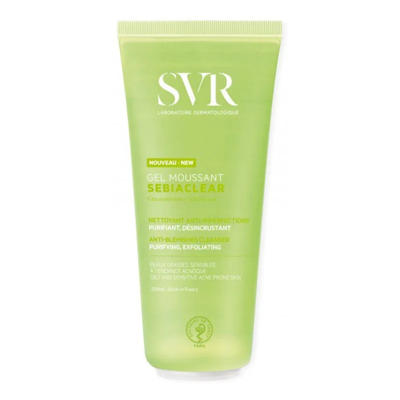 GEL Sebiaclear Moussant Anti Imperfections SVR 200 Ml