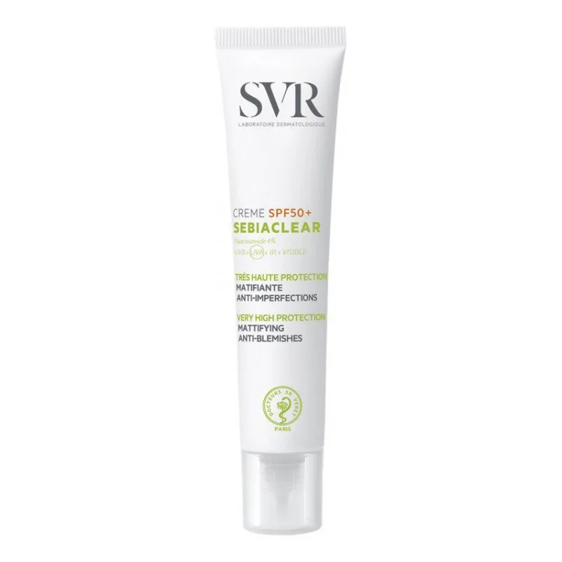 CRÈME SPF50+ Sebiaclear Matifiante Anti Imperfections SVR 40ml