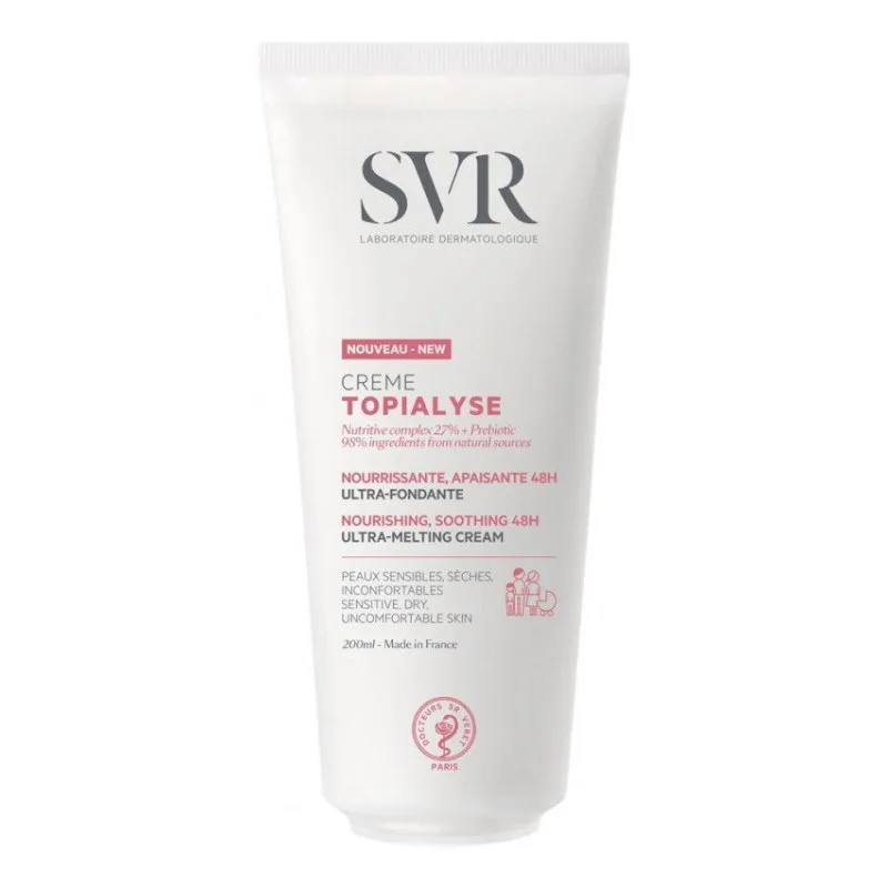 CRÈME SVR Nourrissante Apaisante Topialyse 200ml