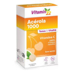 COMPRIMÉS Vitamin 22 Acérola 1000 Vitamine C 100% Naturelle 24 Comprimés