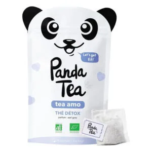 Panda Tea - Thé détox tea amo parfum earl grey 28 sachets