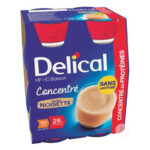 Delical - Boisson concentré HP HC goût noisette 4x200ml
