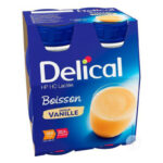 BOISSON Lactée HP HC Goût Vanille Delical 4x200ml