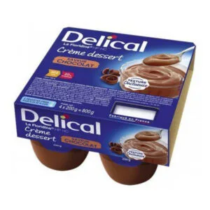 CRÈME Dessert la Floridine HP HC Goût Chocolat Delical 4x125g