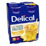 BOISSON Fruitée Goût Ananas Delical 4x200ml