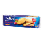 BOISSON NUTRITIONNELLE Biscuit Fourré Nutra'cake Goût Framboise 3x3 Pièces Delical