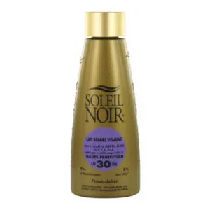 Soleil noir - Lait solaire vitaminé anti-âge SPF30 150ml