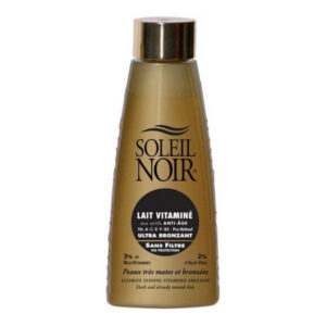 Soleil noir - Lait vitaminé anti-âge ultra bronzant sans filtre 150ml