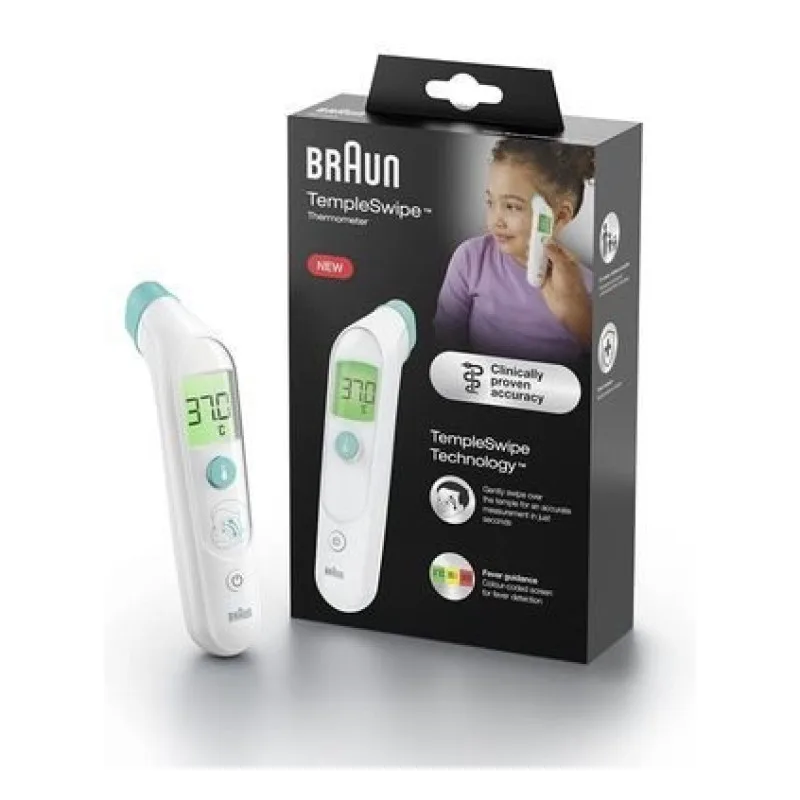 THERMOMÈTRE Templeswipe Indicateur de Fièvre BRAUN