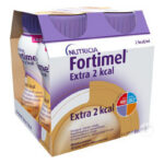 BOISSON NUTRITIONNELLE Extra 2Kcal Complément Nutritionnel Oral Arôme Moka Flacons Fortimel 4x200ml