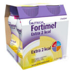 BOISSON NUTRITIONNELLE Extra 2Kcal Complément Nutritionnel Oral Arôme Vanille Flacons Fortimel 4x200ml