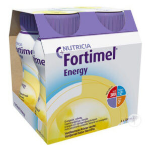 Fortimel - Energy Vanille Bouteilles 4x200ml