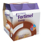 BOISSON NUTRITIONNELLE Energy Chocolat Bouteilles Fortimel 4x200ml