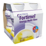 BOISSON NUTRITIONNELLE Energy Multi Fibre Vanille Bouteilles Fortimel 4x200ml