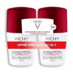 Vichy Laboratoires - Vichy-Déodorant 96H Clinical Control Détranspirant Anti-Odeur Roll-On Lot de 2 x 50 ml