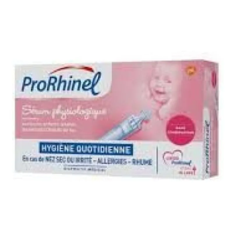 SÉRUM PHYSIOLOGIQUE 30 Unidoses Prorhinel