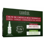 COMPLÉMENT ALIMENTAIRE Chute de Cheveux Réactionnelle 14 Fioles Luxéol