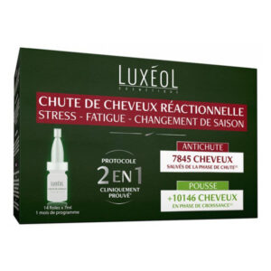 Luxéol - Chute de Cheveux Réactionnelle 14 Fioles
