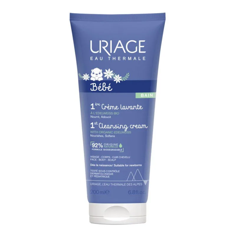 CRÈME Bébé 1ère Lavante Uriage 200 Ml