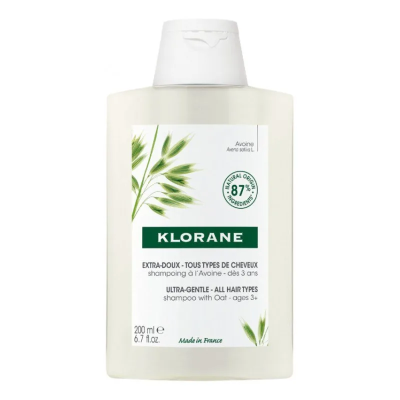 SHAMPOING Extra Doux Tous Types de Cheveux Klorane
