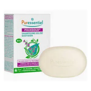 SHAMPOING Pouxdoux Solide Quotidien Bio Puressentiel 60 G