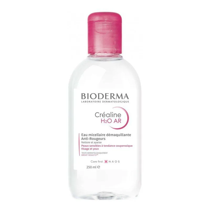 EAU MICELLAIRE Créaline H2O AR Démaquillante Bioderma 250 Ml