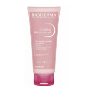 GEL Créaline Moussant Nettoyant Micellaire Apaisant Hydratant Bioderma 100ml