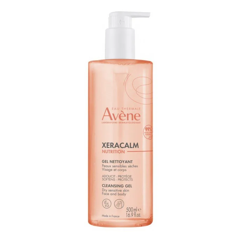GEL NETTOYANT XeraCalm Nutrition Avène 500 Ml