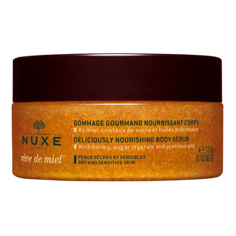 GOMMAGE Rêve de Miel Gourmand Nourrissant Corps Nuxe 175 Ml