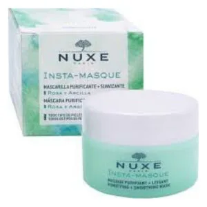 MASQUE Insta Purifiant Lissant Rose et Argile Nuxe 50ml