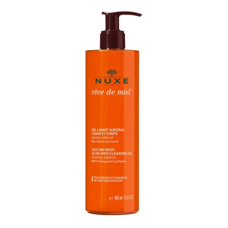 GEL Rêve de Miel Lavant Surgras Nuxe 400 Ml
