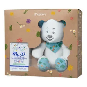 EAU Musti de Soin Parfumée + Peluche Mustela 50 Ml