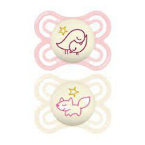 BABY MAM FRANCE - Mam - 2 Sucettes Perfect Nuit 2-6 Mois