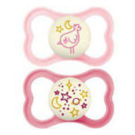 BABY MAM FRANCE - Mam - 2 Sucettes Supreme Nuit 6 Mois et + de MAM