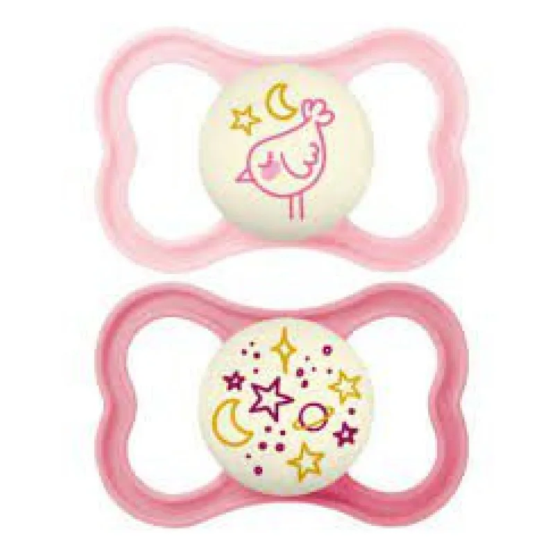 BABY MAM FRANCE - Mam - 2 Sucettes Supreme Nuit 6 Mois et + de MAM