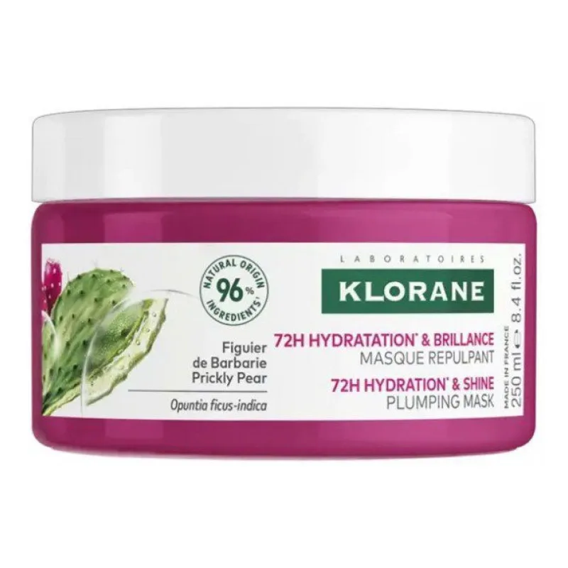 MASQUE Hydratation & Brillance Repulpant au Figuier Klorane 250 Ml