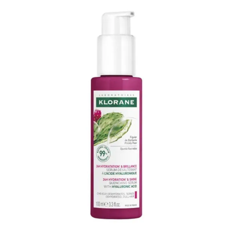 SÉRUM Hydratation & Brillance Désaltérant au Figuier Klorane 100 Ml