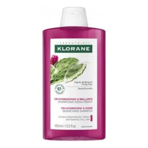 Klorane - Hydratation & Brillance - Shampoing Désaltérant au Figuier de Barbarie 400 ml