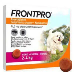 COMPRIMÉS Frontpro Petit Chien 2 3 4 Kg