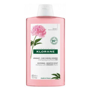 Klorane - Apaisant - Cuir Chevelu Sensible Shampoing à la Pivoine Bio 400 ml