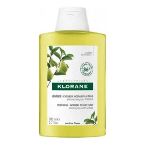 Klorane - Légèreté - Cheveux Normaux à Gras Shampoing au Cédrat 200 ml