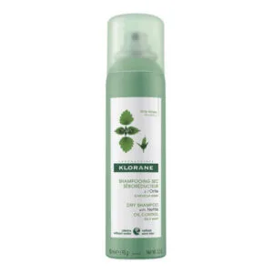 Klorane - Shampoing Sec Séboréducteur à l'Ortie 150 ml - Type : Cheveux gras bruns