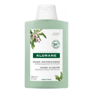Klorane - Douceur - Tous Types de Cheveux Shampoing Gainant à l'Amande 200 ml