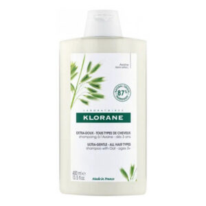 Klorane - Extra-Doux - Tous Types de Cheveux Shampoing à l'Avoine 400 ml