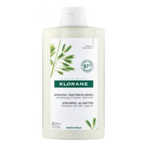 Klorane - Extra-Doux - Tous Types de Cheveux Shampoing à l'Avoine 400 ml