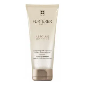 René Furterer - Absolue Kératine Cure Renaissance Shampoing-Soin Réparateur Cheveux Abîmés Fragilisés 200 ml