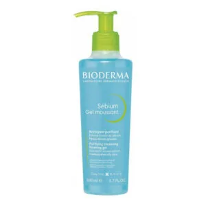 GEL Sébium Moussant Nettoyant Purifiant Bioderma 200 Ml